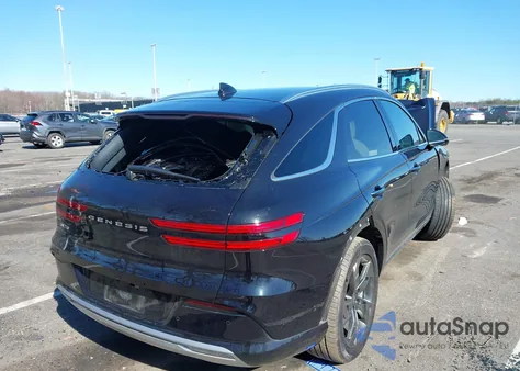 2024 Genesis Electrified Gv70 Advanced Awd from USA, damaged, VIN 5NMMCET15RH002852